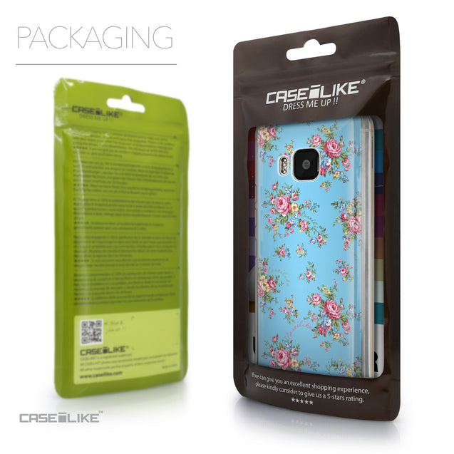 Packaging - CASEiLIKE HTC One M9 back cover Floral Rose Classic 2263