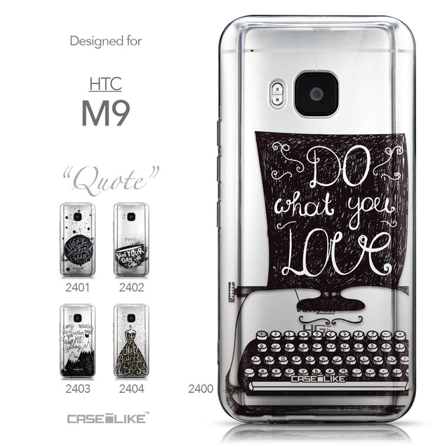 Collection - CASEiLIKE HTC One M9 back cover Quote 2400