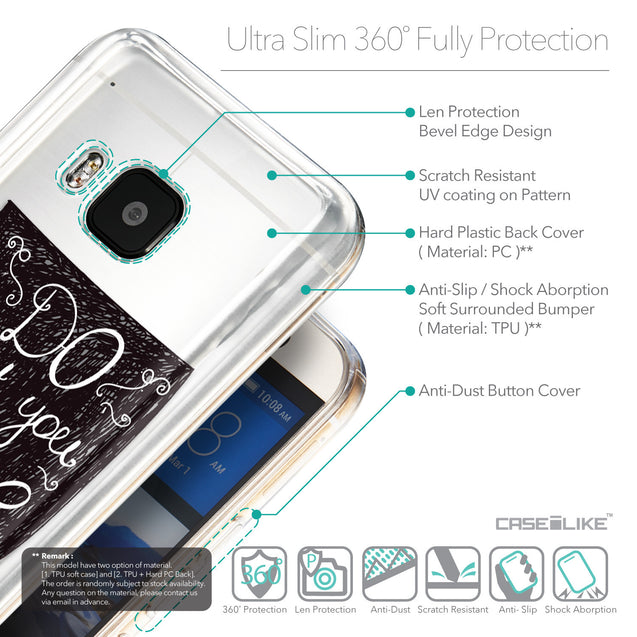 Details in English - CASEiLIKE HTC One M9 back cover Quote 2400