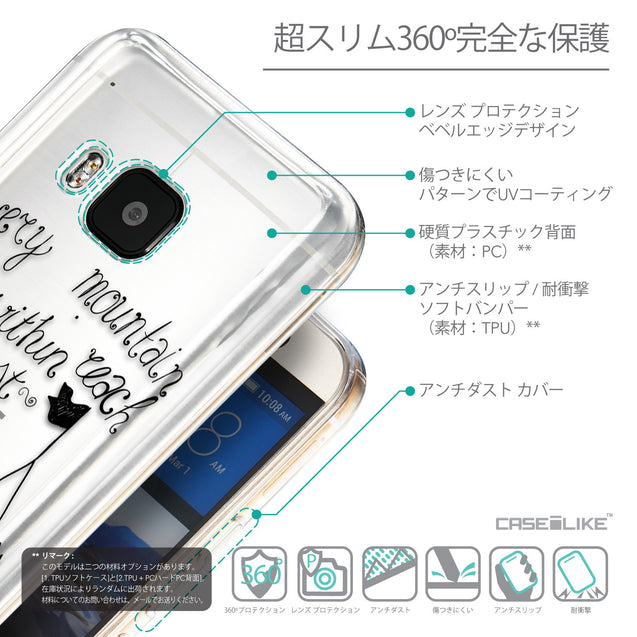Details in Japanese - CASEiLIKE HTC One M9 back cover Indian Tribal Theme Pattern 2053