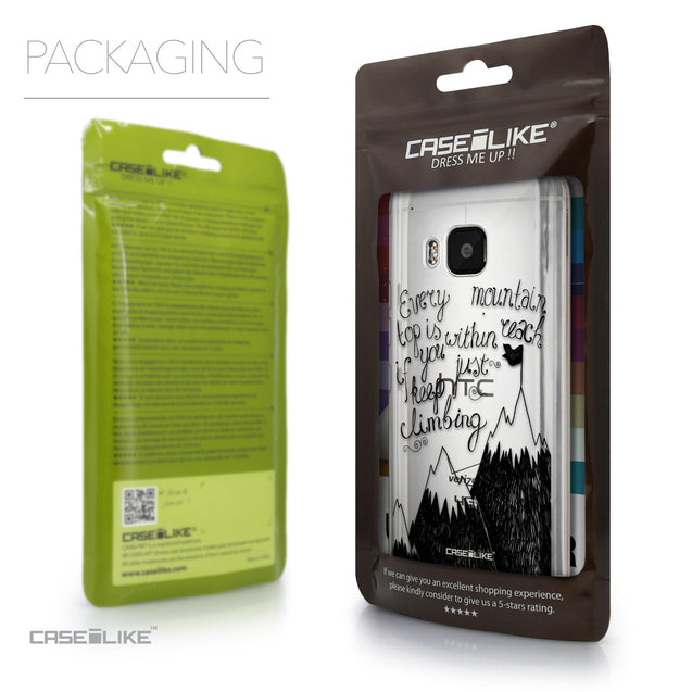 Packaging - CASEiLIKE HTC One M9 back cover Indian Tribal Theme Pattern 2053