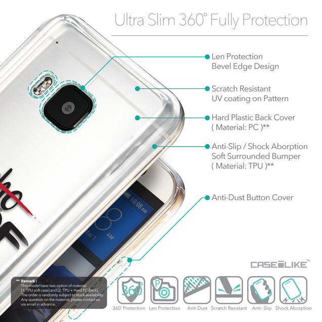 Details in English - CASEiLIKE HTC One M9 back cover Quote 2405
