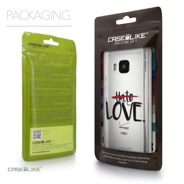 Packaging - CASEiLIKE HTC One M9 back cover Quote 2406