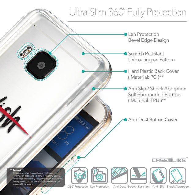 Details in English - CASEiLIKE HTC One M9 back cover Quote 2407