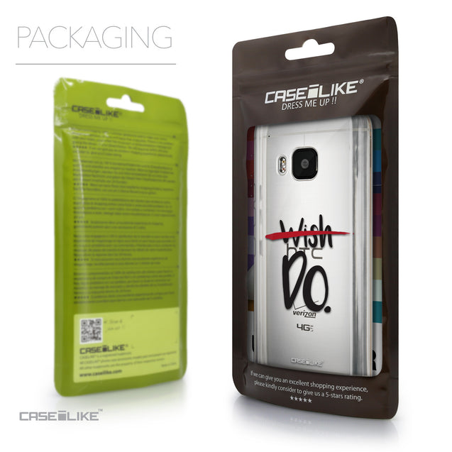 Packaging - CASEiLIKE HTC One M9 back cover Quote 2407