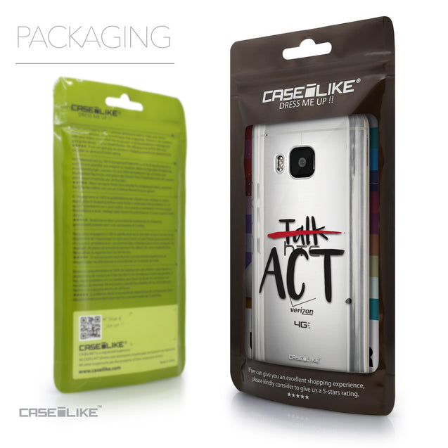 Packaging - CASEiLIKE HTC One M9 back cover Quote 2408