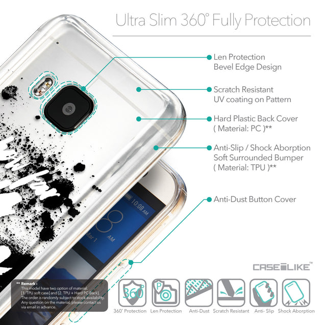 Details in English - CASEiLIKE HTC One M9 back cover Quote 2413