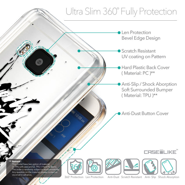 Details in English - CASEiLIKE HTC One M9 back cover Quote 2414