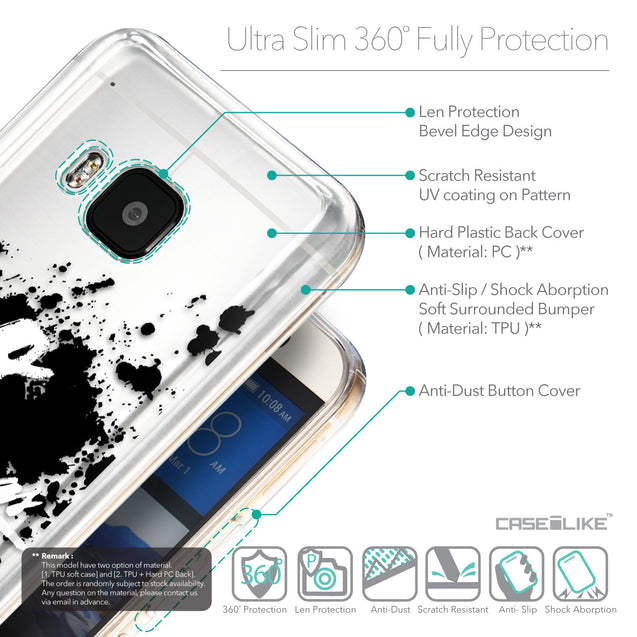 Details in English - CASEiLIKE HTC One M9 back cover Quote 2415