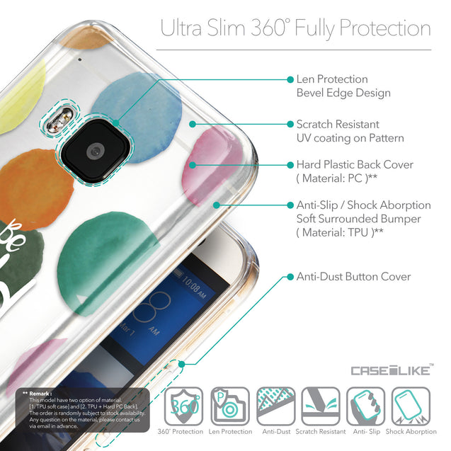 Details in English - CASEiLIKE HTC One M9 back cover Quote 2420