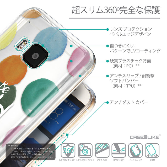 Details in Japanese - CASEiLIKE HTC One M9 back cover Quote 2420