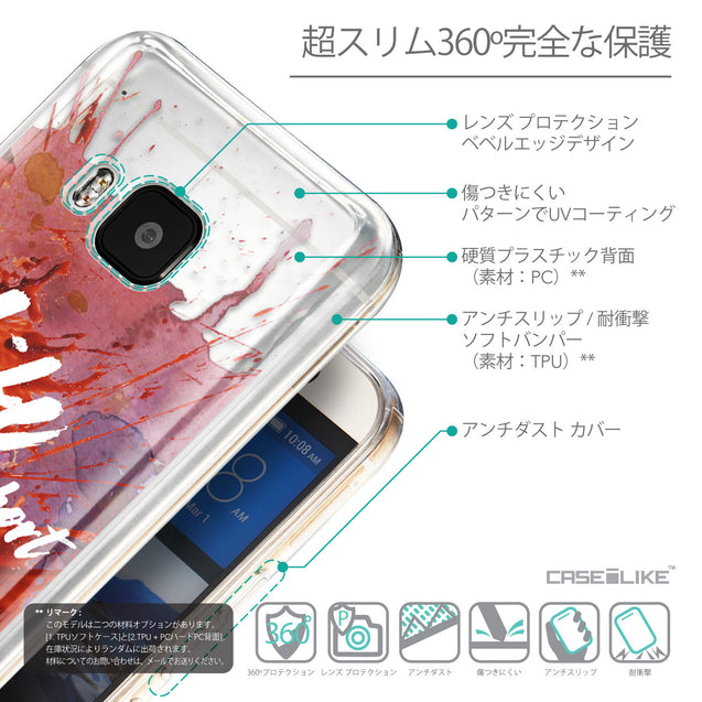 Details in Japanese - CASEiLIKE HTC One M9 back cover Quote 2423