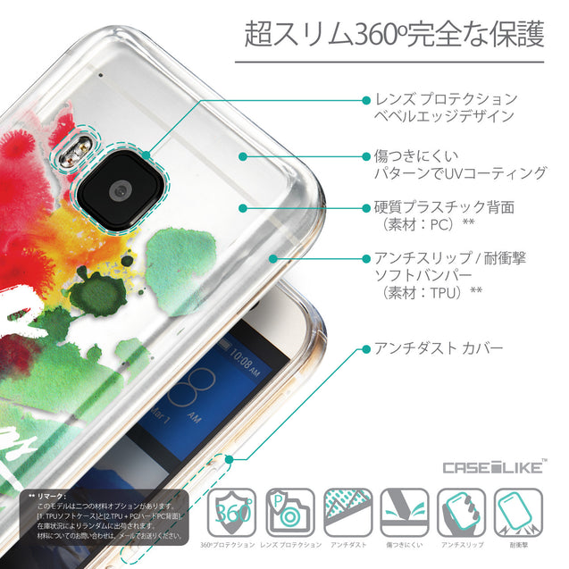 Details in Japanese - CASEiLIKE HTC One M9 back cover Quote 2424