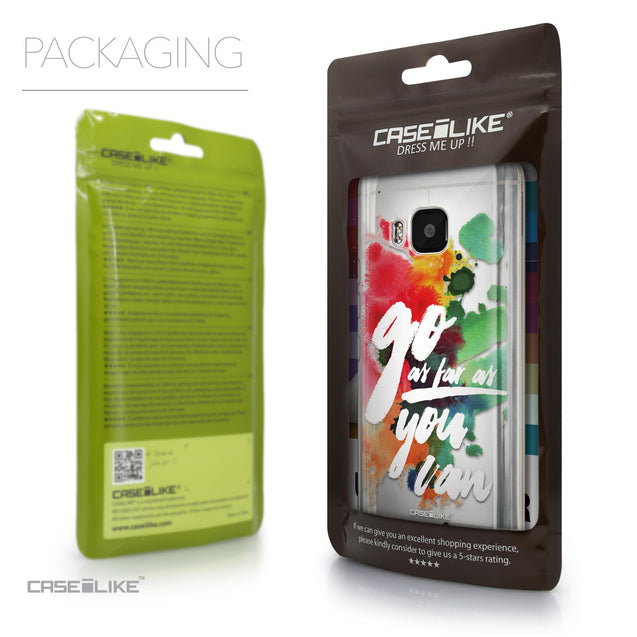Packaging - CASEiLIKE HTC One M9 back cover Quote 2424