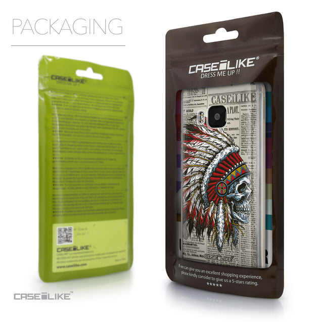 Packaging - CASEiLIKE HTC One M9 back cover Art of Skull 2522