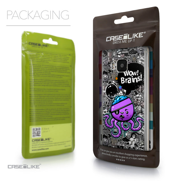 Packaging - CASEiLIKE HTC One M9 back cover Graffiti 2707