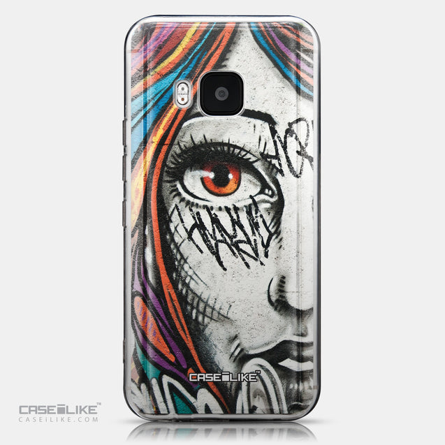 CASEiLIKE HTC One M9 back cover Graffiti Girl 2724