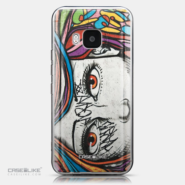 CASEiLIKE HTC One M9 back cover Graffiti Girl 2725