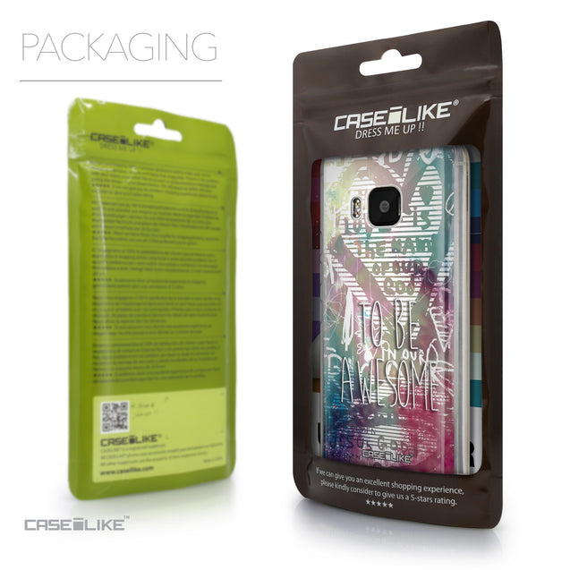 Packaging - CASEiLIKE HTC One M9 back cover Graffiti 2726