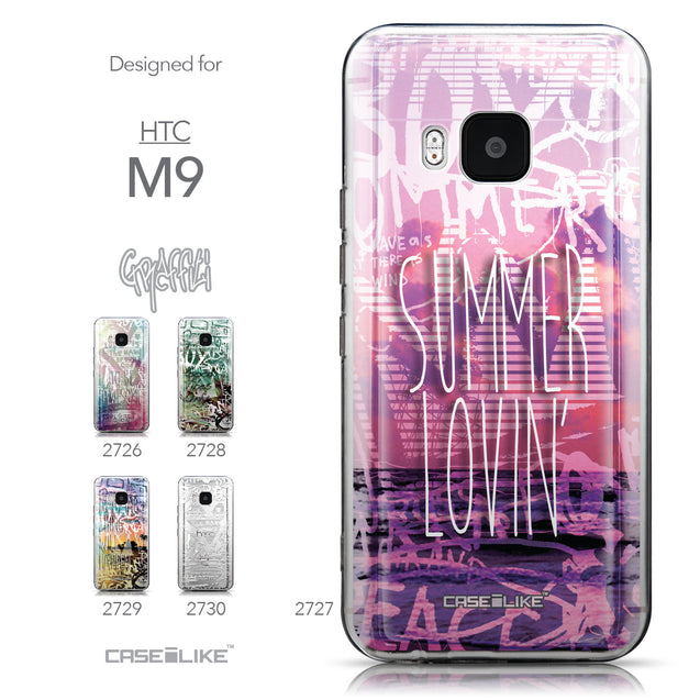 Collection - CASEiLIKE HTC One M9 back cover Graffiti 2727