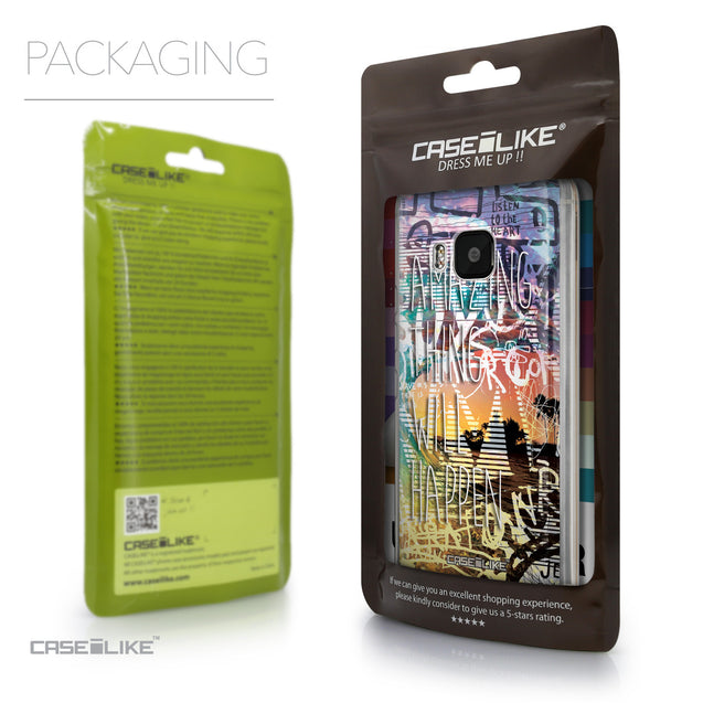 Packaging - CASEiLIKE HTC One M9 back cover Graffiti 2729