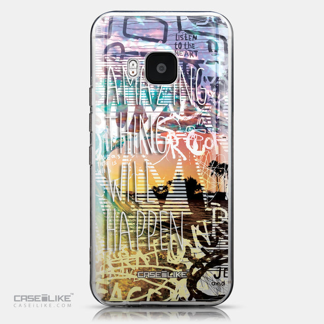 CASEiLIKE HTC One M9 back cover Graffiti 2729