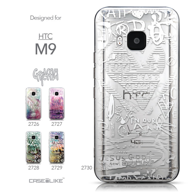 Collection - CASEiLIKE HTC One M9 back cover Graffiti 2730