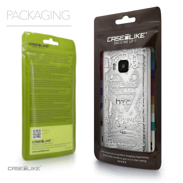 Packaging - CASEiLIKE HTC One M9 back cover Graffiti 2730