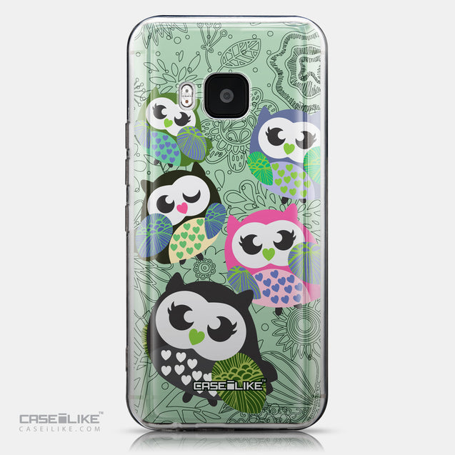 CASEiLIKE HTC One M9 back cover Owl Graphic Design 3313