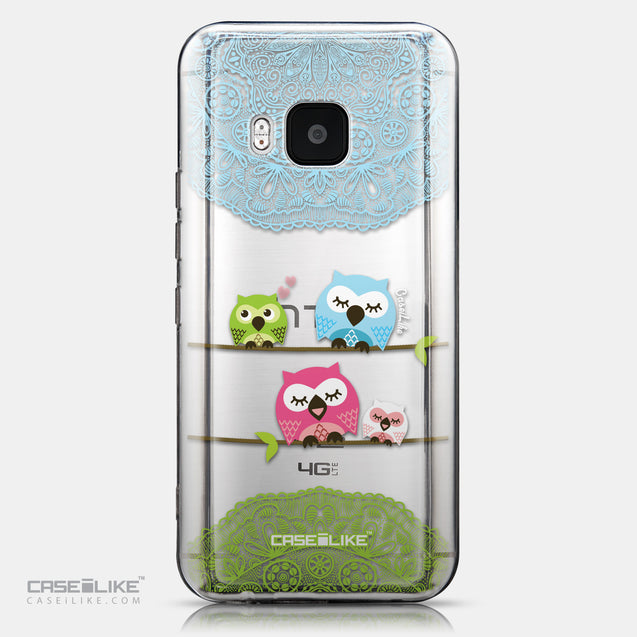 CASEiLIKE HTC One M9 back cover Owl Graphic Design 3318
