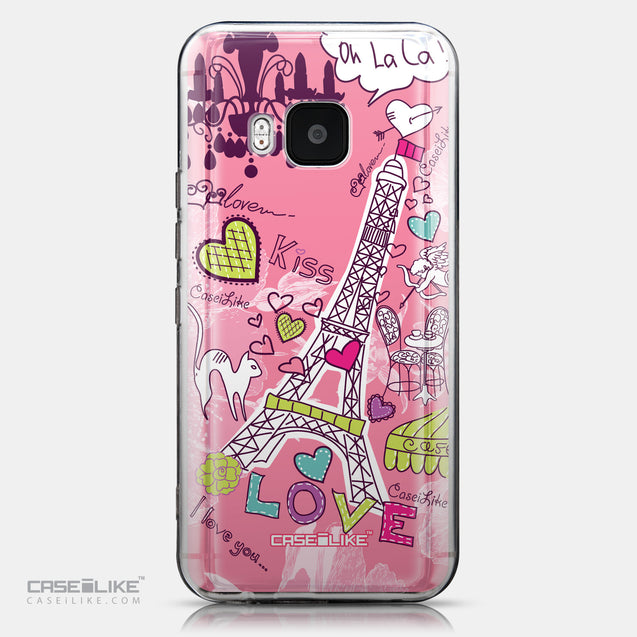 CASEiLIKE HTC One M9 back cover Paris Holiday 3905