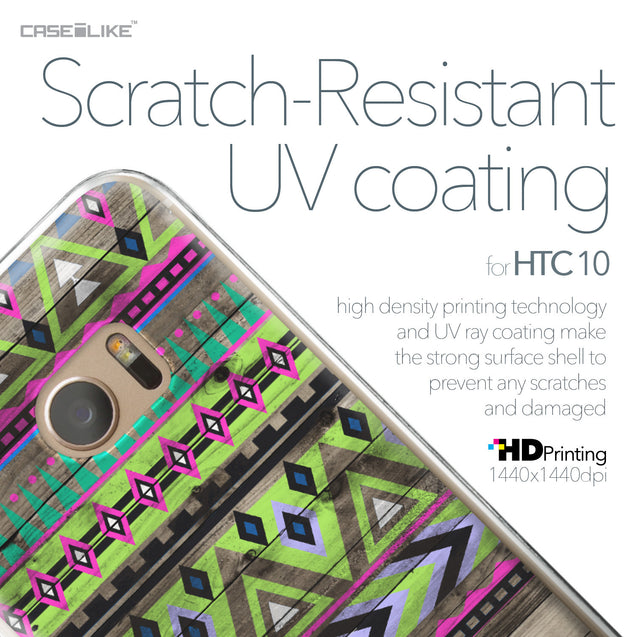 HTC 10 case Indian Tribal Theme Pattern 2049 with UV-Coating Scratch-Resistant Case | CASEiLIKE.com