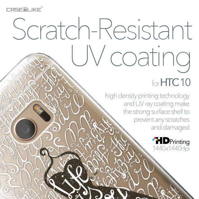 HTC 10 case Quote 2404 with UV-Coating Scratch-Resistant Case | CASEiLIKE.com
