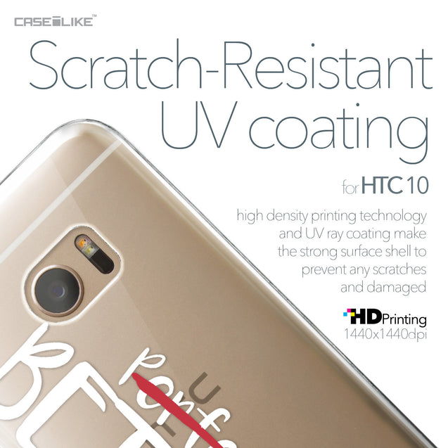HTC 10 case Quote 2410 with UV-Coating Scratch-Resistant Case | CASEiLIKE.com