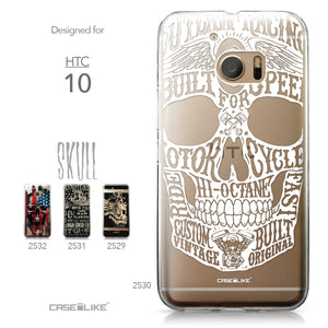 HTC 10 case Art of Skull 2530 Collection | CASEiLIKE.com