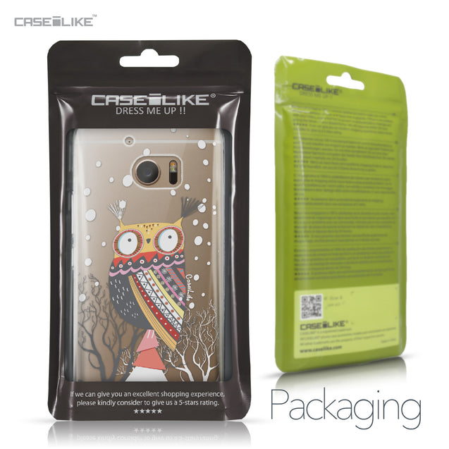 HTC 10 case Owl Graphic Design 3317 Retail Packaging | CASEiLIKE.com