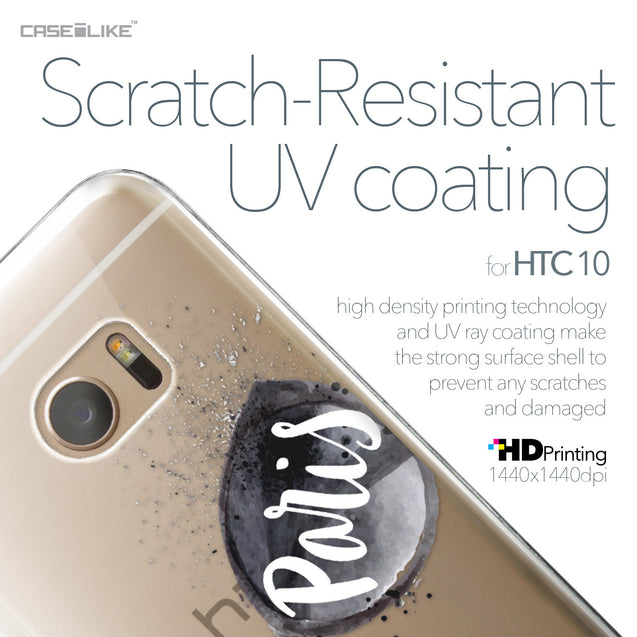 HTC 10 case Paris Holiday 3911 with UV-Coating Scratch-Resistant Case | CASEiLIKE.com
