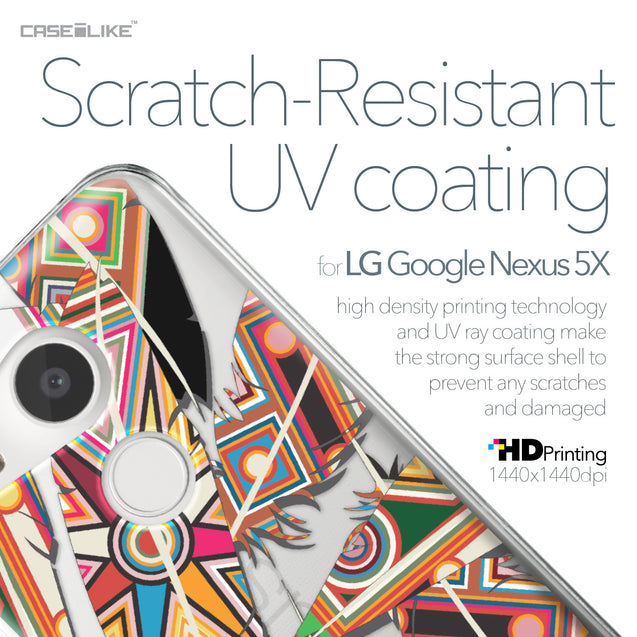 LG Google Nexus 5X case Indian Tribal Theme Pattern 2054 with UV-Coating Scratch-Resistant Case | CASEiLIKE.com