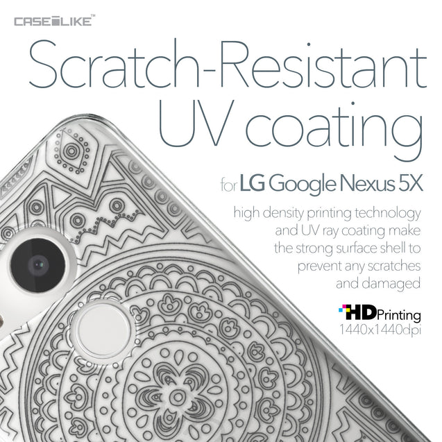 LG Google Nexus 5X case Indian Line Art 2063 with UV-Coating Scratch-Resistant Case | CASEiLIKE.com