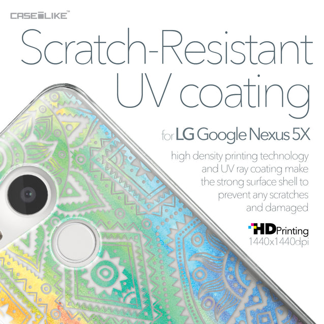 LG Google Nexus 5X case Indian Line Art 2064 with UV-Coating Scratch-Resistant Case | CASEiLIKE.com