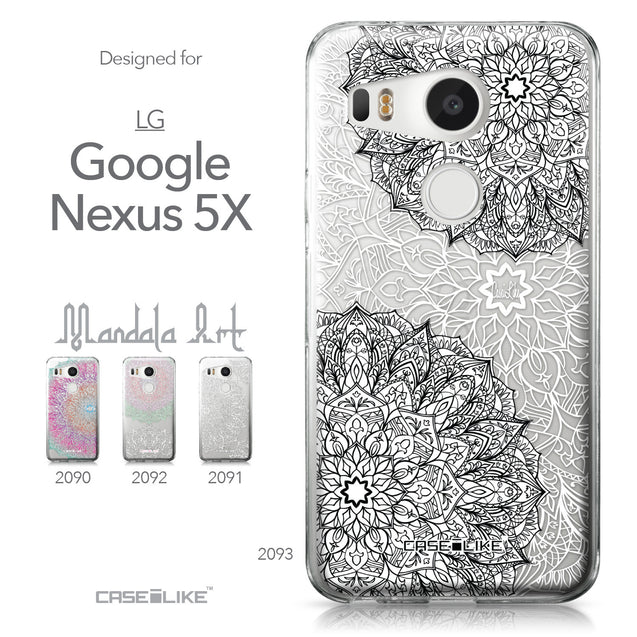 LG Google Nexus 5X case Mandala Art 2093 Collection | CASEiLIKE.com