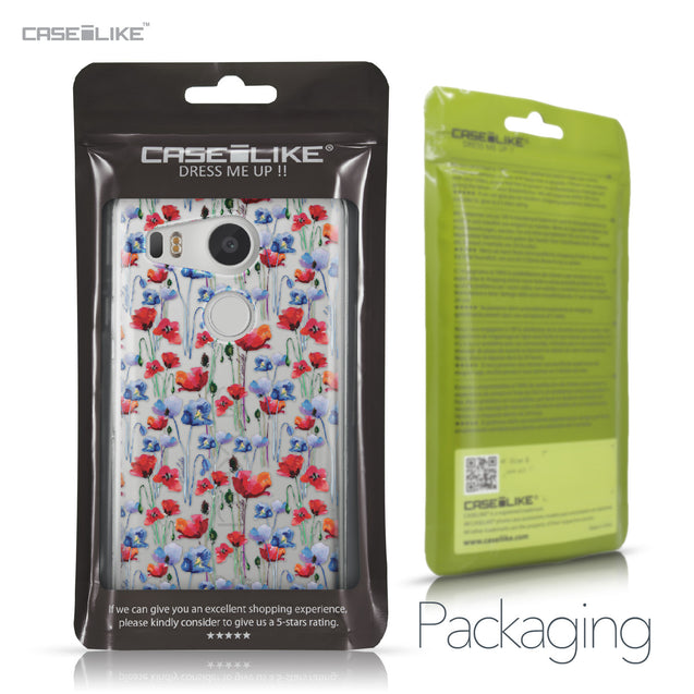 LG Google Nexus 5X case Watercolor Floral 2233 Retail Packaging | CASEiLIKE.com