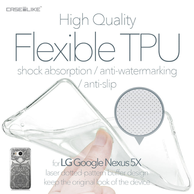 LG Google Nexus 5X case Mandala Art 2304 Soft Gel Silicone Case | CASEiLIKE.com