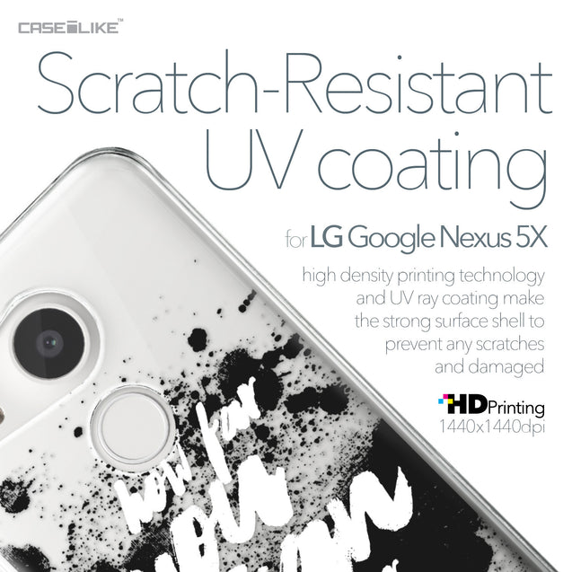 LG Google Nexus 5X case Quote 2413 with UV-Coating Scratch-Resistant Case | CASEiLIKE.com