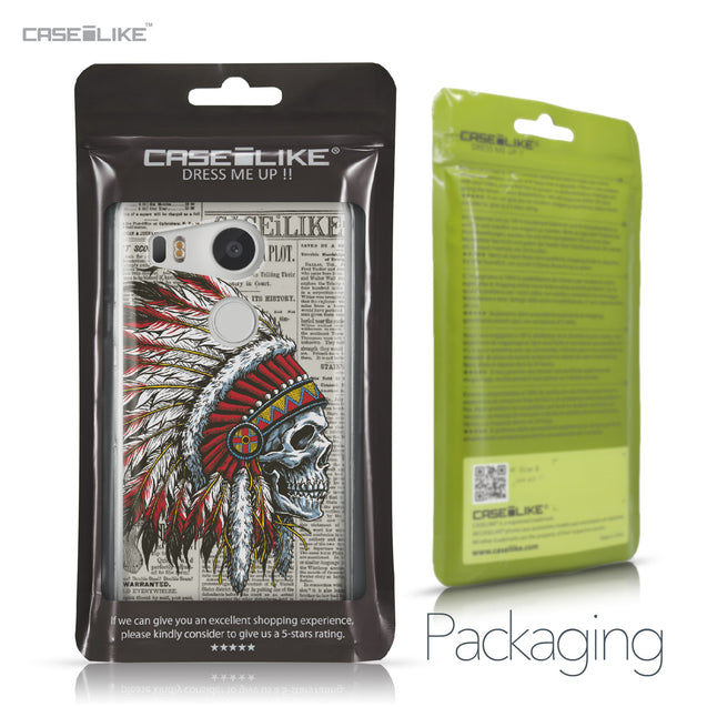 LG Google Nexus 5X case Art of Skull 2522 Retail Packaging | CASEiLIKE.com