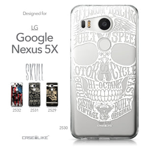 LG Google Nexus 5X case Art of Skull 2530 Collection | CASEiLIKE.com