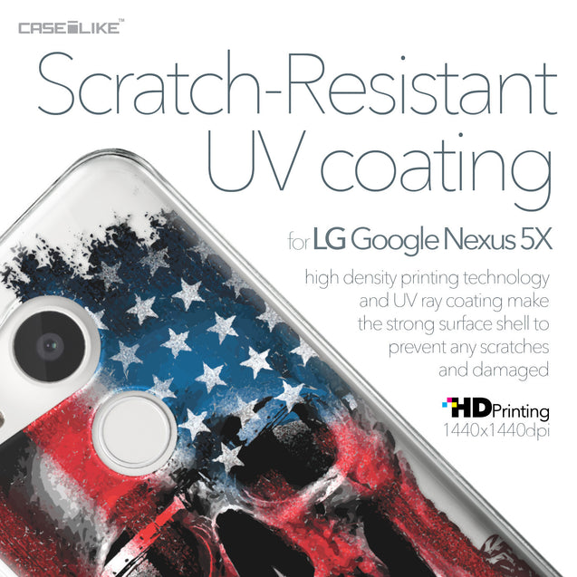 LG Google Nexus 5X case Art of Skull 2532 with UV-Coating Scratch-Resistant Case | CASEiLIKE.com