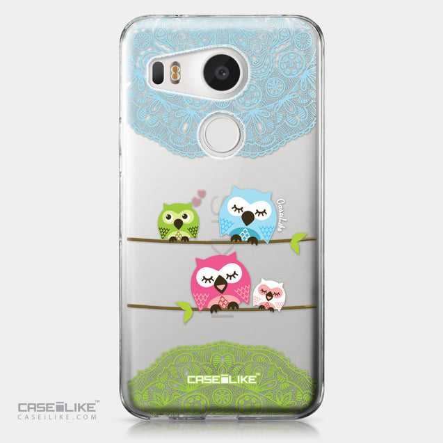 LG Google Nexus 5X case Owl Graphic Design 3318 | CASEiLIKE.com