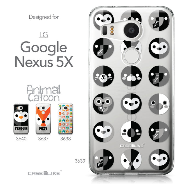 LG Google Nexus 5X case Animal Cartoon 3639 Collection | CASEiLIKE.com
