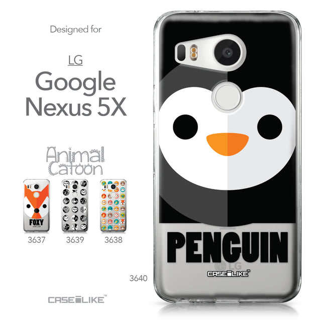 LG Google Nexus 5X case Animal Cartoon 3640 Collection | CASEiLIKE.com